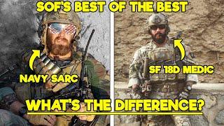 NAVY SARCS VS. ARMY SPECIAL FORCES 18D MEDICS (TWO ELITE SOF MEDICS EXPLAINED)