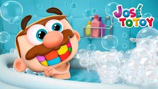 Stories for Children | José Totoy Learning Soft Skills | José's Bath!!