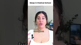 This is WHY you NEED sleep in Medical School!!   #shorts #studyadvice #premedadvice