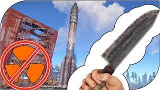 Rust Можно ли залутать космодром не получая урона РАДИАЦИЙ ? В военные тоннели  С арбалетом и пайпой