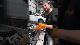 Mercedes C class in for a full service 
