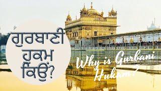 Why is Gurbani Hukam? ਗੁਰਬਾਣੀ ਹੁਕਮ ਕਿਉਂ? #WhySeries Bhai Sahib Singh