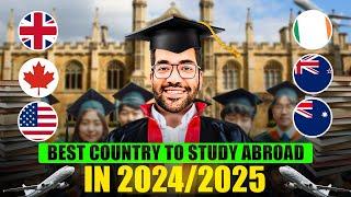 Best Country to Study Abroad for Indian Students in 2024/2025 - US/UK/Canada/Germany/Australia