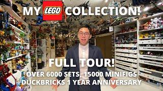 Massive LEGO Collection Tour: Over 6000 Sets and 15000 Minifigs! DuckBricks One Year Anniversary!