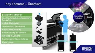 Neu für Signage & Sublimation: SureColor SC-R5000, SureColor SC-V7000 & A4-Drucker SureColor SC-F100