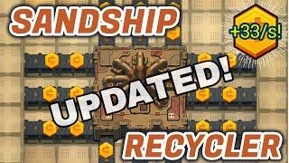 Sandship Crafting Factory: Recycler Cash Strategy UPDATED! [HD]