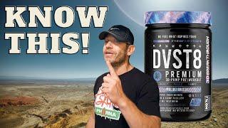 Did you say Premium?  DVST8 Global Pre Workout Review [INSPIRED]