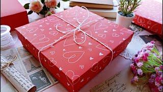 DIY GIFT BOX  HOW TO MAKE A CARDSTOCK BOX DIY EASY PAPER CRAFT #papercraft