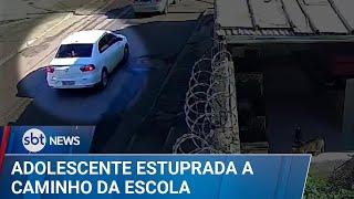 Adolescente de 14 anos é vítima de estupro a caminho da escola | #SBTNews (10/12/24)