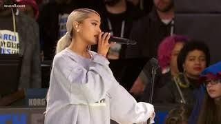 Music Artist Ariana Grande performs "Be Alright" at March For Our Lives Rally