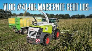 Farm-Vlog #41 Wir starten in die Maisernte. Außerdem müssen noch über 100 ha Gras nach Hause