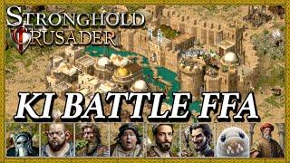 CREATIVE NEW AIs | 8 FFA Fight | Stronghold Crusader