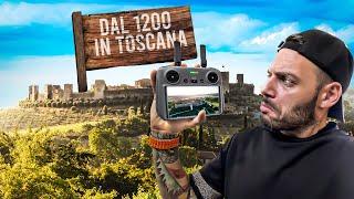 L’UNICO BORGO MEDIEVALE D’ITALIA ANCORA INTATTO: MONTERIGGIONI DJI Air 3 Drone Toscana