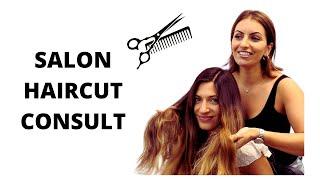 Bangs Are A Commitment! How To Cut Long Hair: Salon CONSULTATION Tutorial | Lina Waled