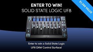 Solid State Logic UF8 DAW Control Surface Contest at Front End Audio