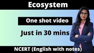 Ecosystem| one shot video| 2nd puc biology in kannada #2ndpucbiology #2ndpuc #pcmb #biology