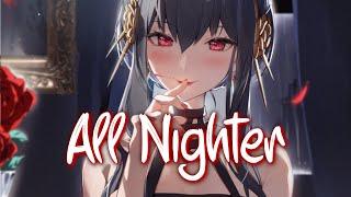 「Nightcore」 All Nighter - Tiësto  (Lyrics)