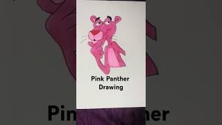 Creative Pink Panther Drawing for kids #kids #drawing #shortsfeed #creative #art