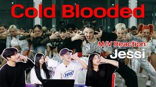 [Ready Reaction] 제시 (Jessi) - Cold Blooded (with 스트릿 우먼 파이터(SWF))  M/V REACTIONㅣPREMIUM DANCE STUDIO