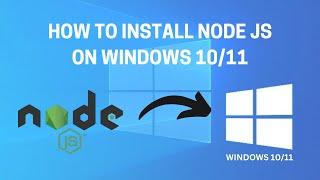 How to Download and Install NodeJS on Windows 10/11 [ 2024 Update ] Complete Guide