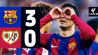 FC BARCELONA 3 vs 0 RAYO VALLECANO | LALIGA 2023/24 MD37