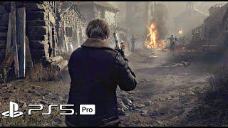 RESIDENT EVIL 4 PS5 PRO Gameplay (4K 60FPS Ray Tracing) No Commentary