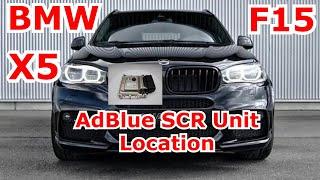  BMW X5 F15 3.0D 190kw AdBlue SCR ECU Unit Location