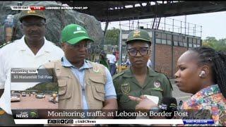 Lebombo Border Post | 'Corridor on the Mozambican side is unstable due to protests': Masiapato