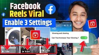 Secret Setting Facebook Reels Viral Karne Ka | Facebook Reels Kaise Viral Kare