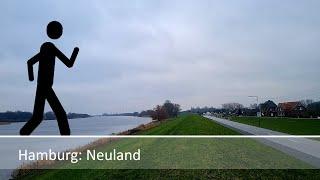 Der Geher in Hamburg: Neuland