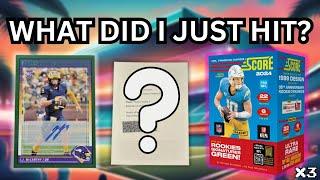 CASE HIT! 2024 SCORE FOOTBALL BLASTER BOX REVIEW!