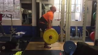 Sim Barnes deadlift 5 x 200kg October 2016