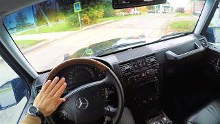 2004 Mercedes Benz G Class 4.0TD - POV Test Drive, acceleration 0-100