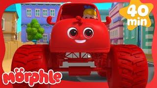 Monster Truck Madness | Morphle 3D | Robot Cartoons for Kids | Moonbug Kids