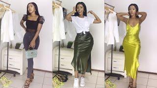 Fiyah Day-To-Night Looks - Try On Haul by Lesego Kayy!  