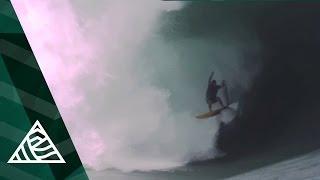 Surfing Wipeouts at Teahupoo