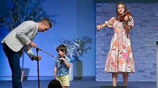 This 3-year-old singer AMAZED EVERYONE | Goodness of God - The Protsenko Family