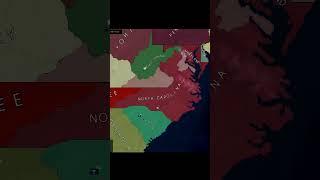 Virginia vs North Carolina #ageofhistory2ii #history #map #ageofhistory #europe #historymap