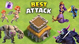 Best TH8 War Attack Strategy 2025 | Fastest Town Hall 8 Attack (Gowipe) Explained