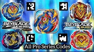 All Pro Series QR codes - Beyblade Burst Surge App