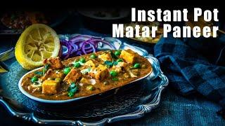 Instant Pot Matar Paneer Recipe | Matar Paneer Dhaba Style | Matar Paneer In Cooker