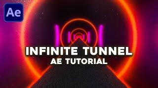 Infinite Tunnel Loop in After Effects [Tutorial Deutsch]