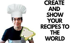Cooking recipe creation system with Laravel and Javascript