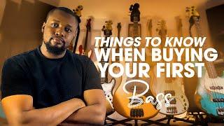 Things To Consider When Buying Your First Bass Guitar