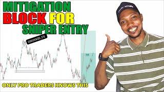 WHAT IS MITIGATION BLOCK IN FOREX TRADING||MITIGATION BLOCK TRADING STRATEGY PART1