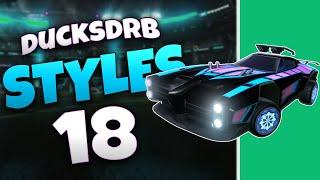 ROCKET LEAGUE FREESTYLE MOMENTS #18 | ducksdrb Styles