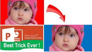 How To Change Picture Background Color In PowerPoint 2016