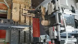 Jinan EagleTec Mini CNC Wood Lathe for Small Furniture Components Turning