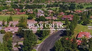 Tour the Guard Gated Golf Course Community of Bear Creek, located in Murrieta California