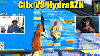 Clix VS HydraSZN 2v2 TOXIC Fights w/ Webster & Faxuty!